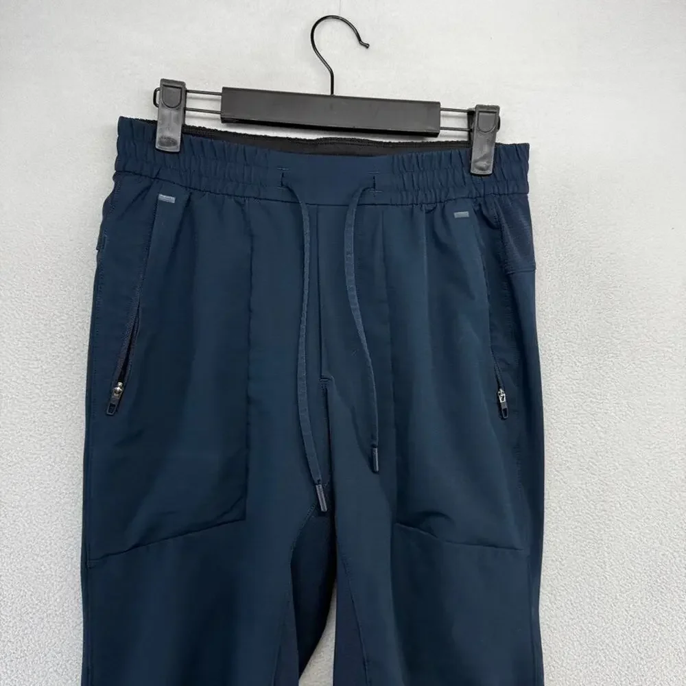 Lululemon License To Train Joggers Mens XS Blue Navy Cuffed Pockets Training gym